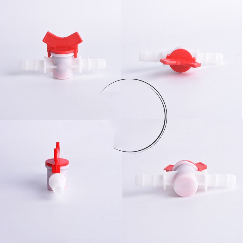 Hose pagoda ball valve plastic regulating valve, water switch. 4 points 6 points ball valve, hose intubation switch