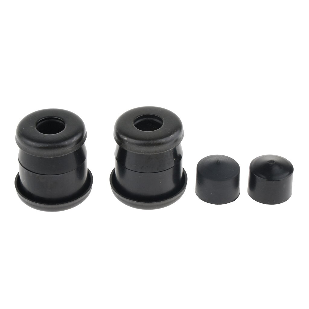 Remplacement Skateboard Bagues PU Cylindre Conique Camion Bague Rondelles Skateboard Kit de Reconstruction Camion Bagues Ensemble: 7in Black
