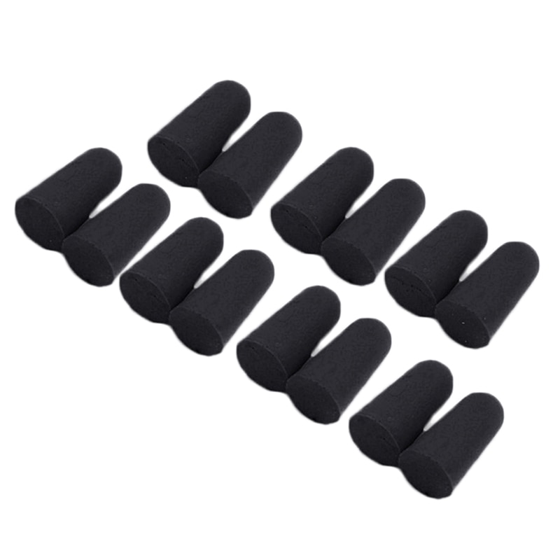 1/2/5/10 Paar Soft Foam Oordoppen Geluidsisolatie Gehoorbescherming Oordopjes Anti-geluid slapen Stekkers Foam Soft Ruisonderdrukking