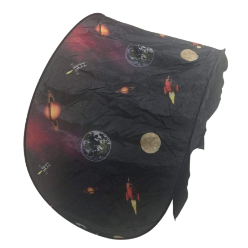 Bett Moskito netz Bett Baldachin Kinder Sternen traum Zelt Kinder bett Klapp licht blockierende Zelt Innen Traum dekoration: Blau