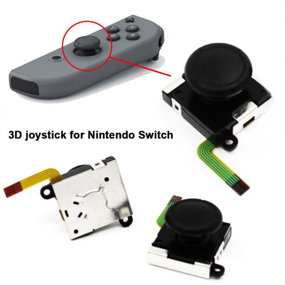 3D Analog Joystick Control Pad Stick grips Cap Button Module Control Replacement Part for Nintend Switch JoyCon NS Controllers