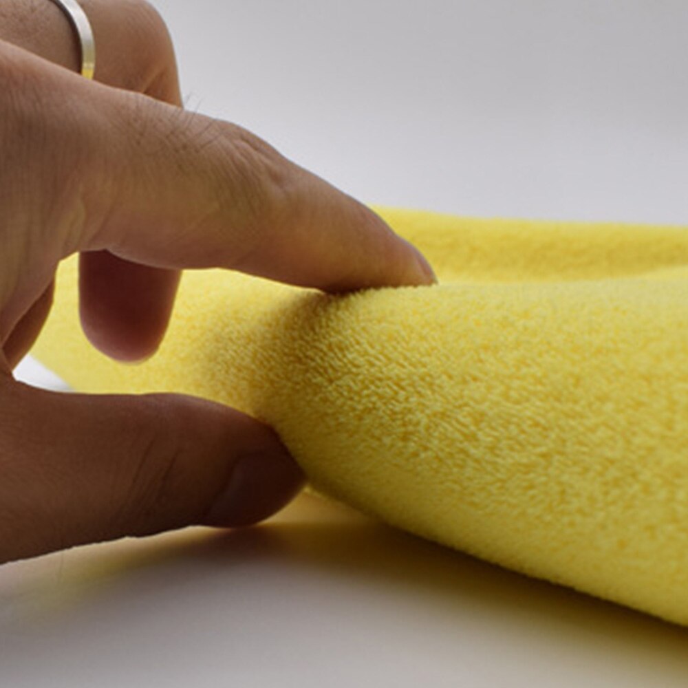 Super Absorbent Car Wash Microfiber Towel Car Cleaning Drying Cloth Hemming Car Care Cloth Detailing Car Wash Towel