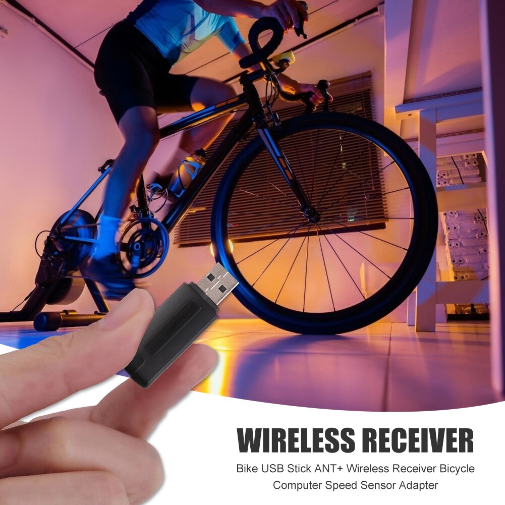 Vélo clé USB ANT + récepteur sans fil vélo ordinateur capteur de vitesse adaptateur bâton de fourmi Bluetooth vitesse Cadence capteur