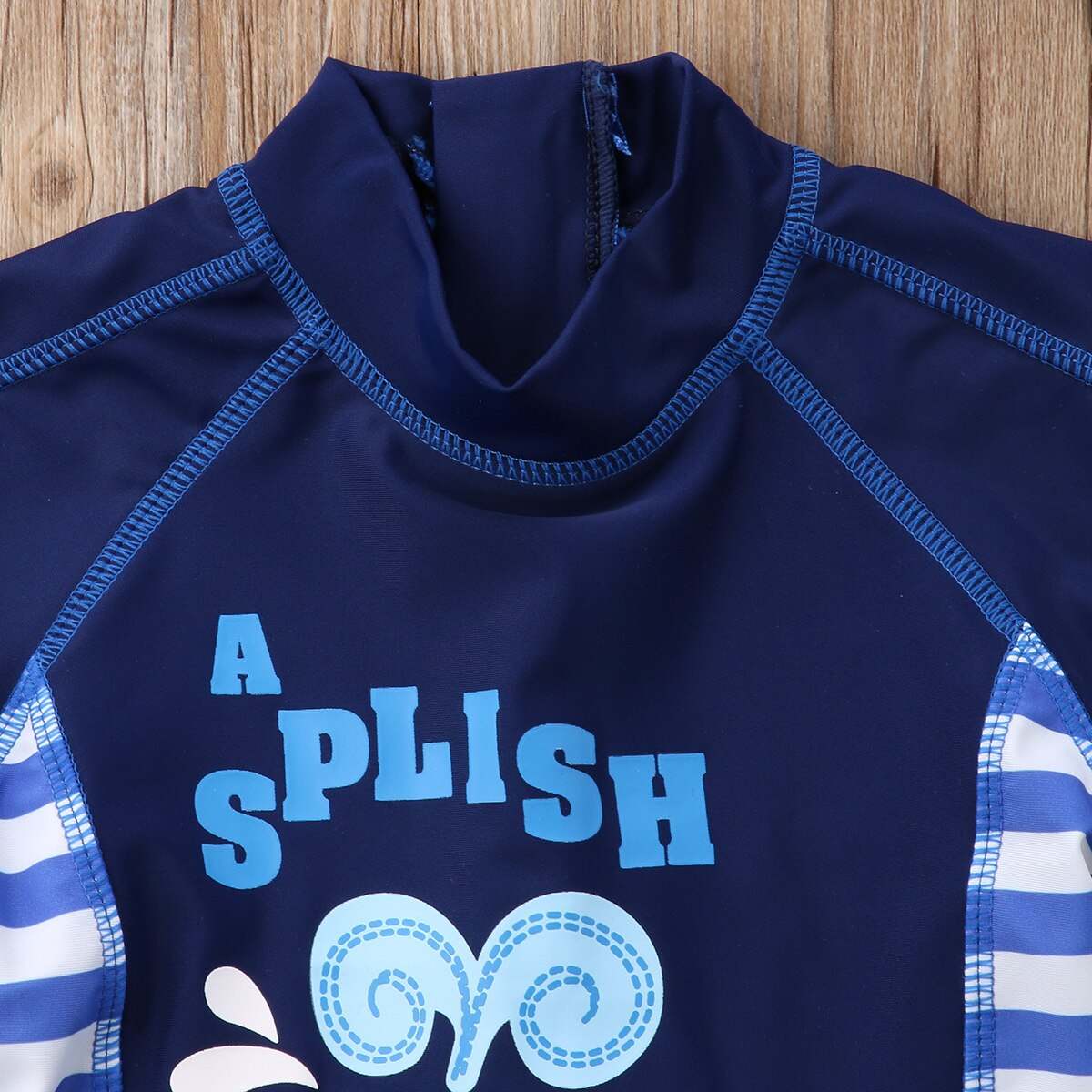 Zomer Peuter Baby Kind Kid Zwemmen Jongens Meisje Badpak 1-7Y Rash Guard Kostuums Korte Mouw Badkleding