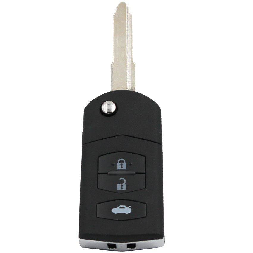 2/3/2+1/3+1/4 Button For Mazda Remote Flip Key Fob CASE/SHELL For Mazda 3 5 6 RX-8 CX-7 CX-9
