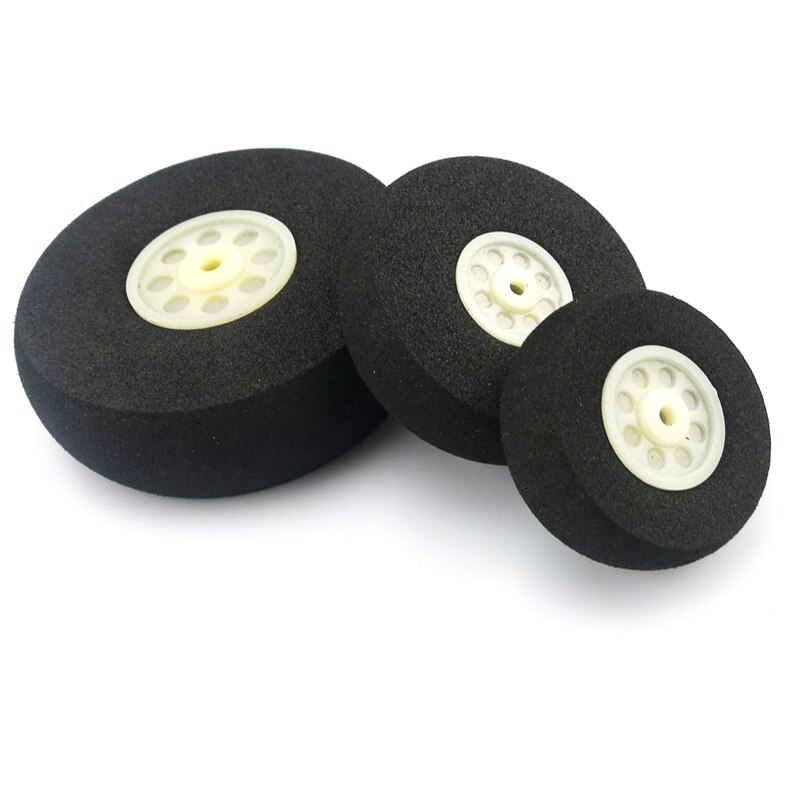 6PCS Sparkhobby External Diameter 45MM 50MM 55MM 65MM 75MM 85MM Hole Diameter 19MM 24MM Sponge Wheel For RC Airplane Helicopter