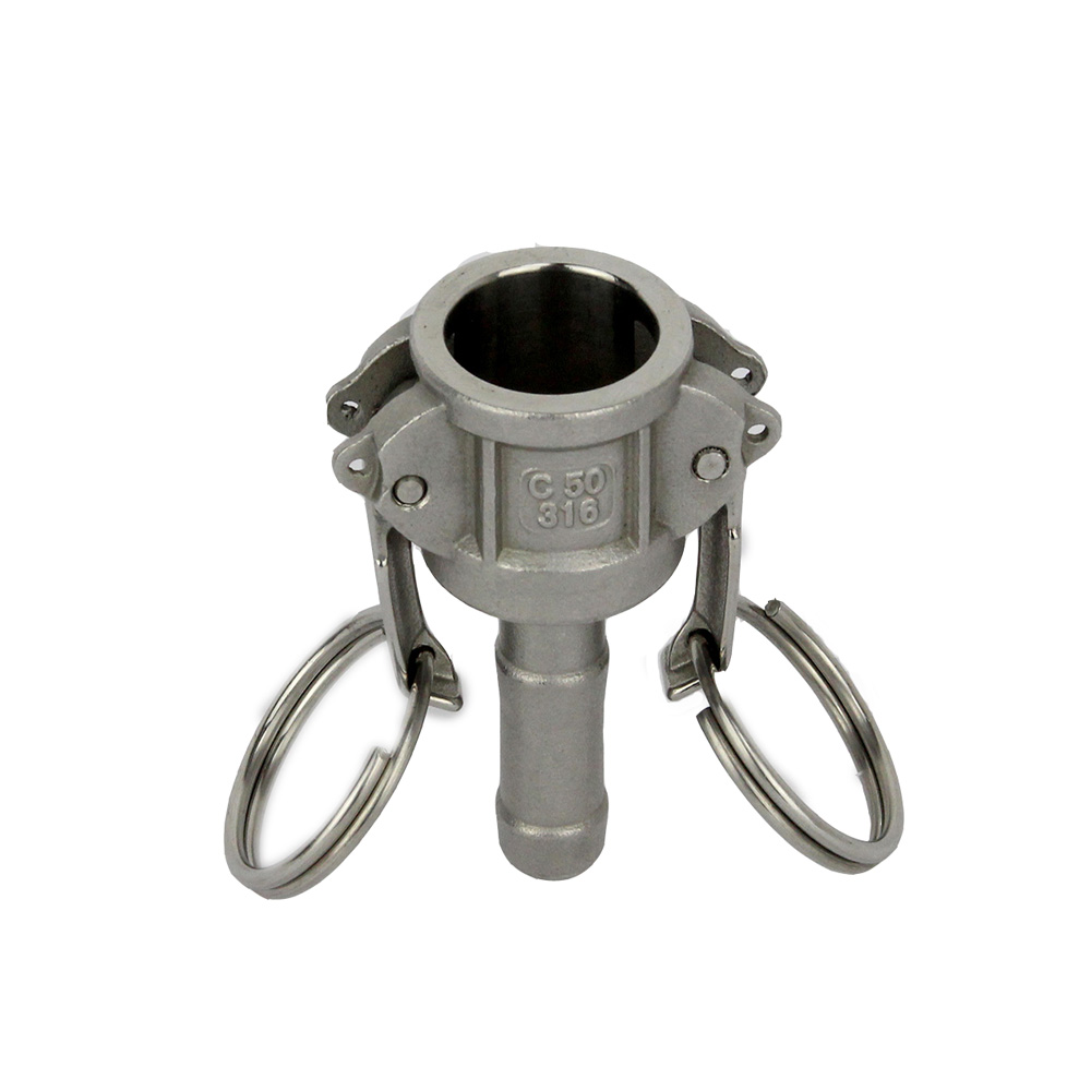 Ss camlock - type c hun  x 13mm modhager