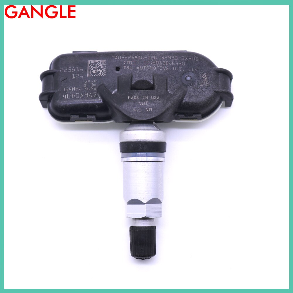 Tpms Sensor Voor Kia Rio (Ub) Kia Cerato (Yd) forte Tpms 433 Mhz Wiel Tpms Kia Bandenspanning Sensor 52933-3X305