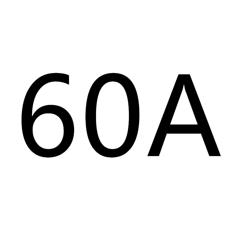 5 Pcs PEC JT Auto Fuse Box 20A 25A 30A 40A 50A 60A Automotive Rectangle Fuses For Ford Buick Mazda Suzuki Chevrolet BYD: Brown