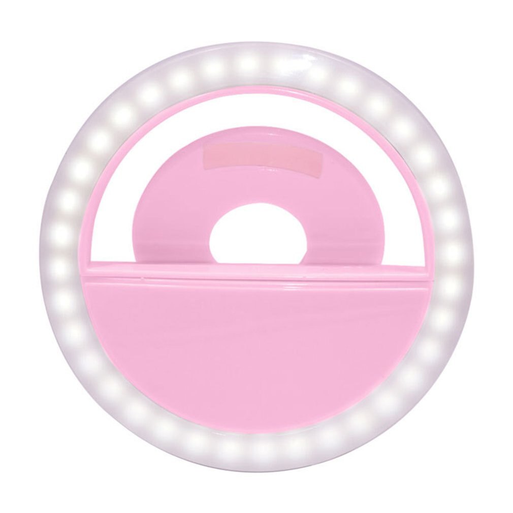 Universal- LED Selfie Ring Füllen Licht Dimmbare Handy, Mobiltelefon USB LED Ring Lampe Beleuchtung Leucht Ring Clip Für Alle Handys: 3