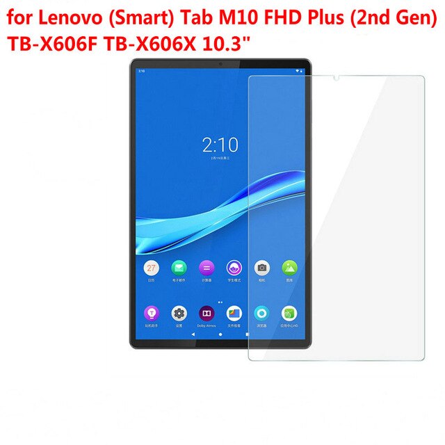 Skärmskyddsfilm i härdat glas för lenovo smart tab  m10 fhd plus tb -x606f 10.3 "  m10 x605f x505f 10.1 p10 e7 e8 e10 film: Lenovo  m10 fhd plus