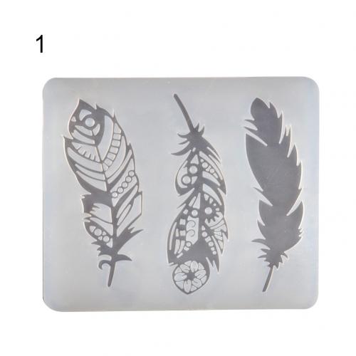 Multi-function Bookmark Mold Silicone Mould epoxy Resin Decorative Craft DIY Book Mark molds: 1