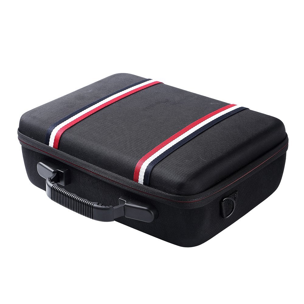 plus récent EVA étui rigide voyage transport housse de rangement sac pour DBPOWER T21 mis à niveau projecteur LED et accessoires