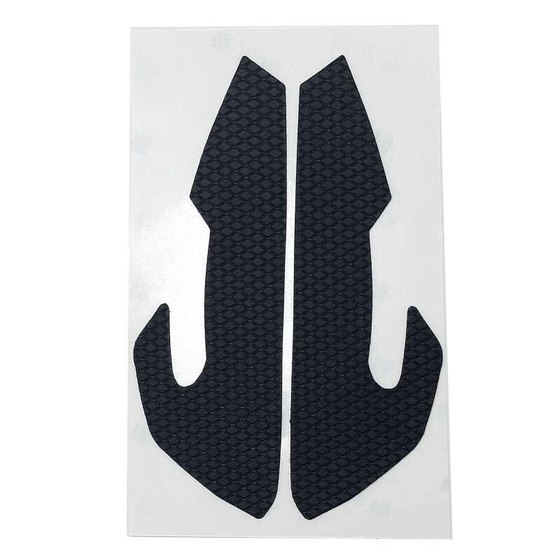 Juego de almohadillas laterales para ratón razer Viper Ultimate, pegatinas para Botón izquierdo y derecho, bordes curvos, agarre de silicona, 1 ud.: A