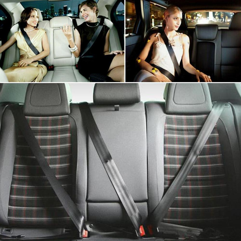 3 Point Retractable AUTO Car Auto-locking Seat Car Safety Universal Adjustable Truck Lap Bus Van Belt Auto Black Access F6T4