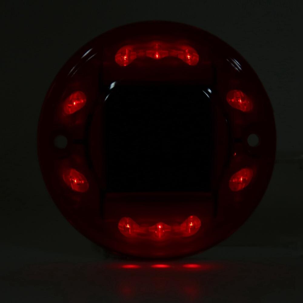 Solar energy warning lights LED Solar Powered Stud Light Round Road Pathway Highway Tunnel Light IP68 Waterproof light