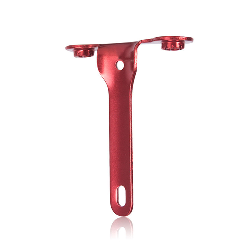 Soporte de cartucho de CO2 para bicicleta de montaña, Portable, duradero, para botella de agua, piezas ligeras para ciclismo, deporte al aire libre, #291116: Rojo