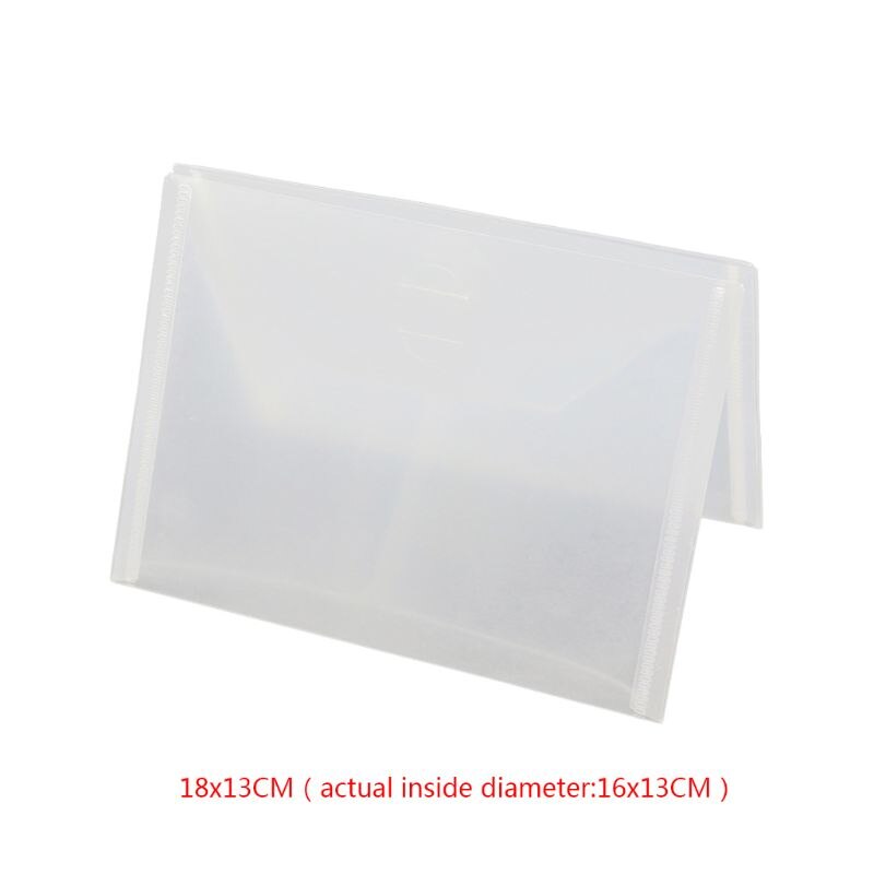 5 Stks/set Hersluitbare Clear Plastic Seal Zakken Opslag Case Voor Stansmessen Stencil Album Stempel Ambachten