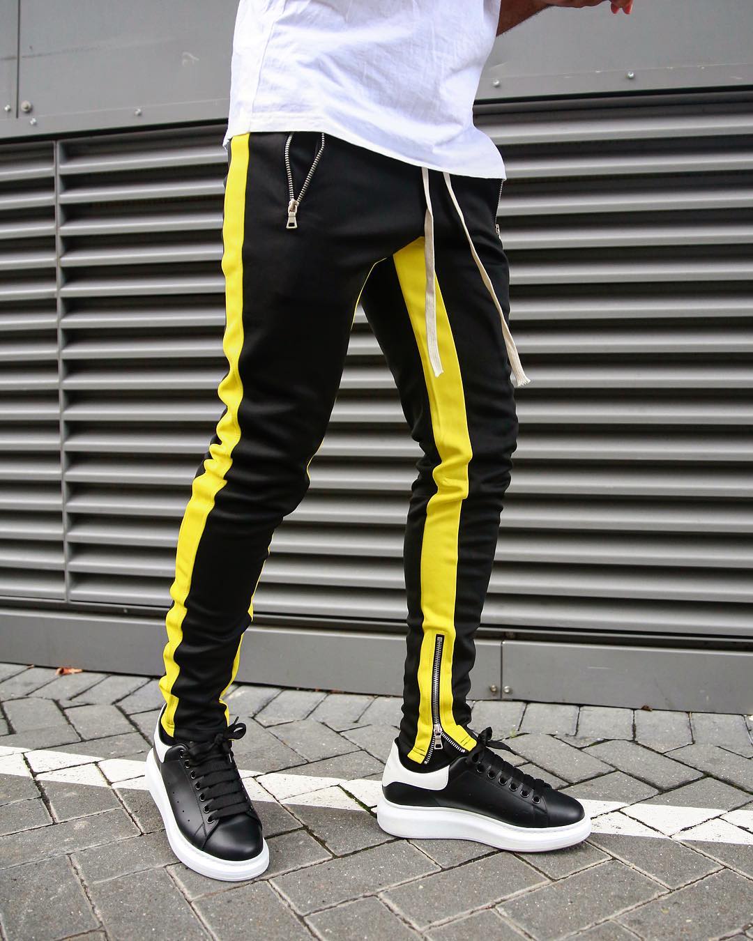 Jogging tilfeldig hombre pantalones de aptitud de los hombres ropa deportiva bukser