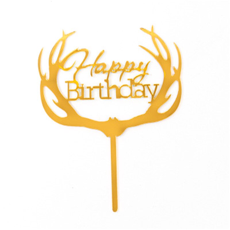 Gittler Glücklich Geburtstag Kuchen Deckel Bling Dekoration Glücklich Geburtstag Kuchen Deckel Mädchen Geburtstag Dekor Multi-bilden: G339565A