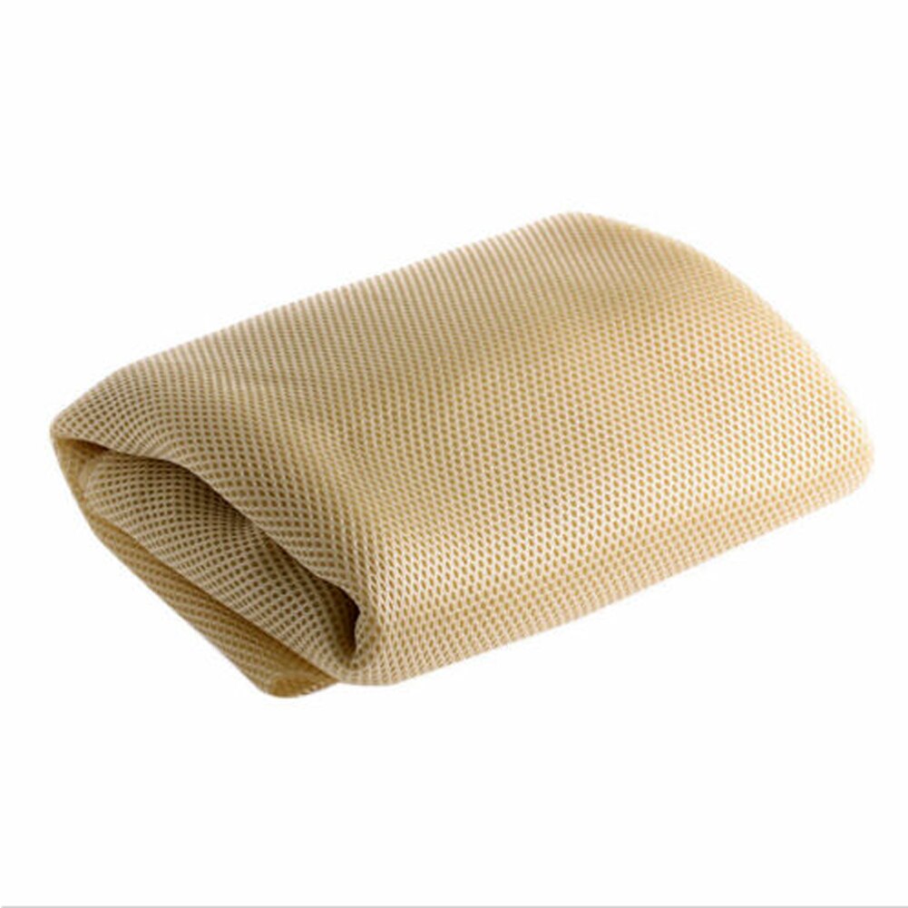 Breathable Stereo Gille Fabric Acoustic Home Speaker Mesh Cloth Dustproof Protective Decoration Radio Replacement Equipment: Beige