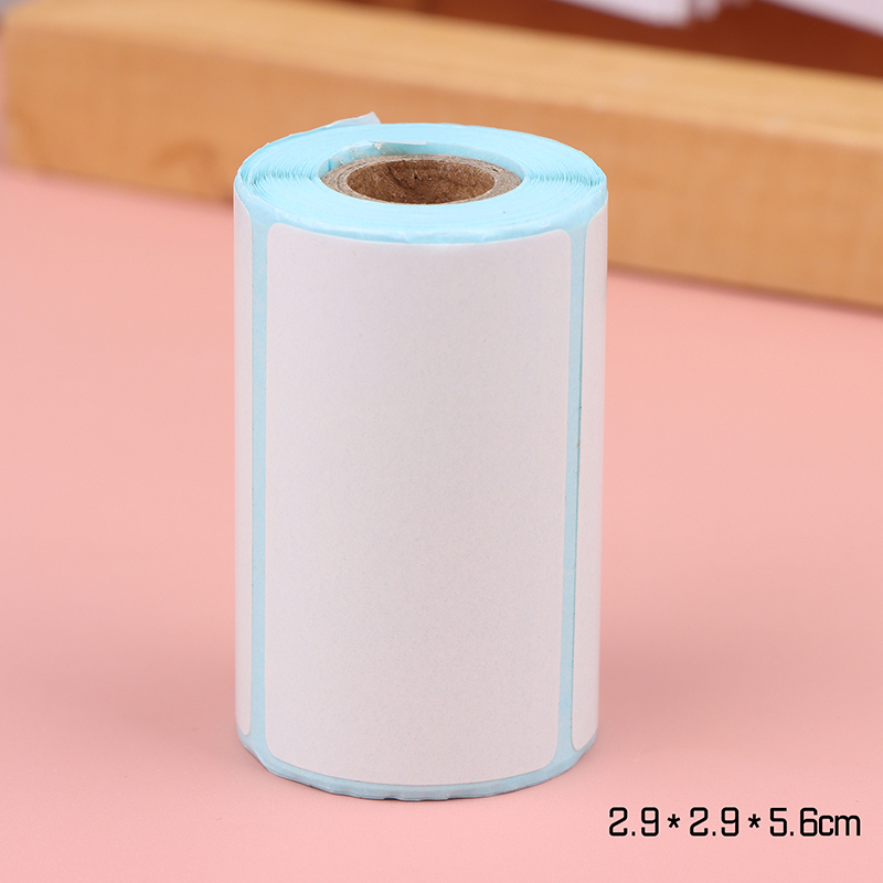 Mini Printer Paper Self-adhesive Thermal Papers HD Color Label Printers Photo Inkless Printing: Blue