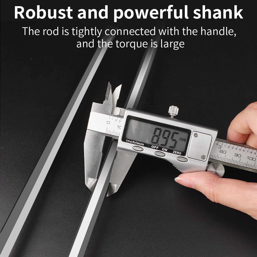LUXIANI Longer Slotted Phillips Screwdriver Hammerable Hand Tools For Car Repair Household Can be knocked Magnetic Screw Driver