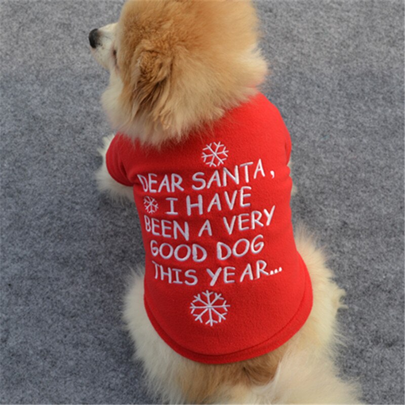 Warme Winter Hond Kleding Soft Fleece Pet Kleding Kerst Hond Jas Jas Jaar Chihuahua Honden Huisdieren Kleding Roupa Cachorro
