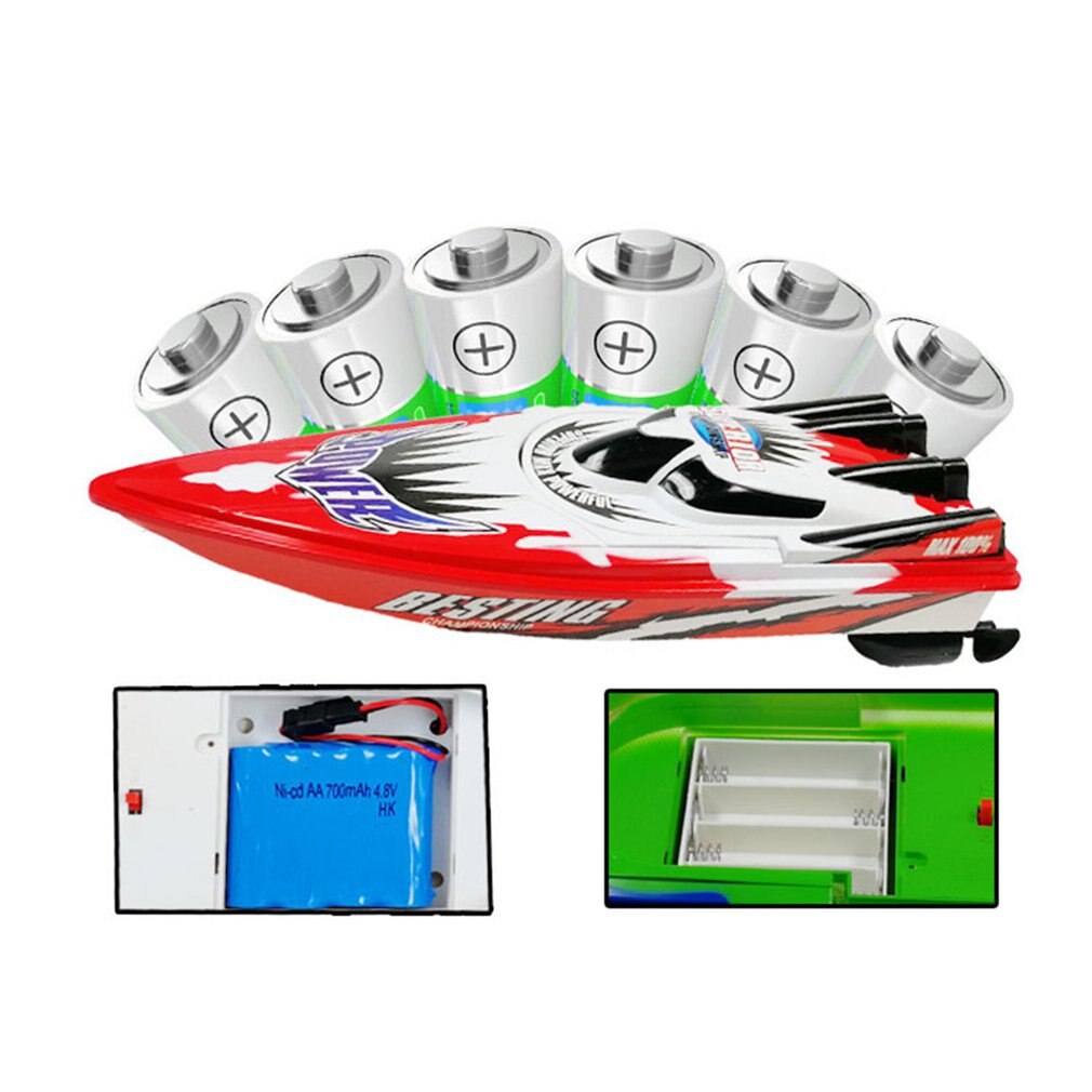 Hoge Snelheid Rc Boot 2.4Ghz 4 Kanaals 25 Km/h Radio Afstandsbediening Rc Racing Boot Elektrische Speelgoed Rc Speelgoed voor Childern Beste