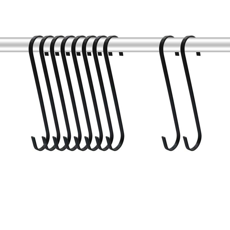 Crochets Extra larges de 10 pouces de Long pour suspendre des plantes, panier, branches d&#39;arbre, placard, jardin, Pergola, utilisation intérieure et extérieure, 10 paquets