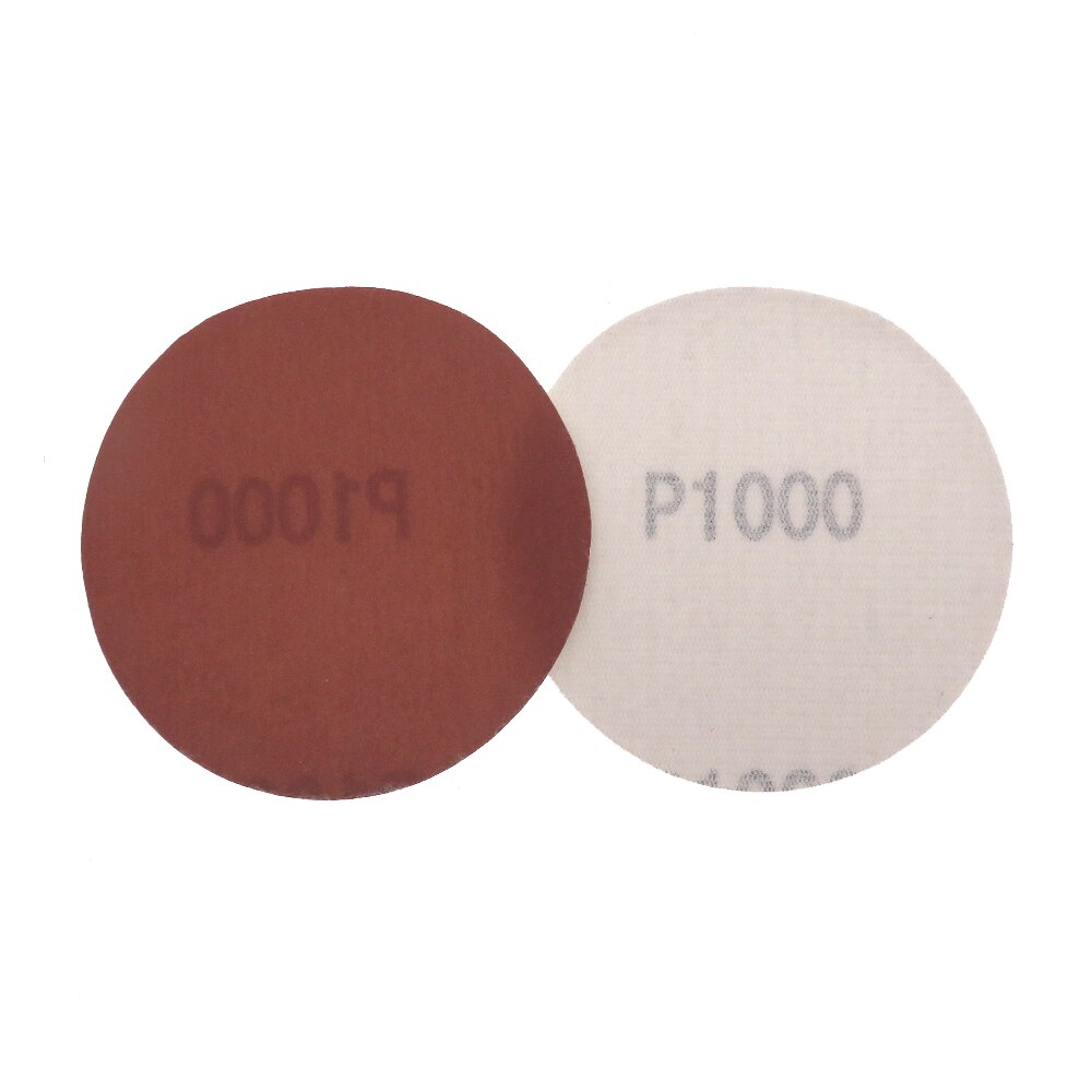 Disco de lixa para lixa de metal e madeira, 60 a 2000mm de óxido de alumínio com gancho e laço de secagem, disco de lixar metal e madeira: 1000  Grit / 15 Pcs