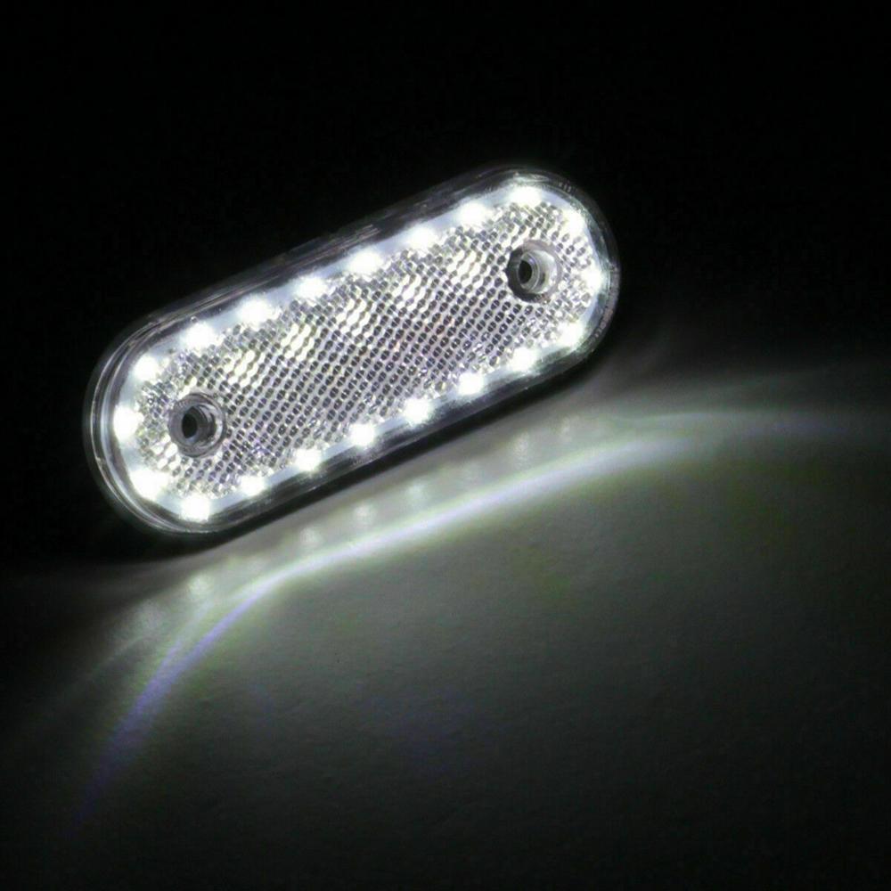 Sivuvalot kuorma -auto 24v led -valot perävaunu soikeat sivuvalot välysvalaisin led -välysvalot perävaunu