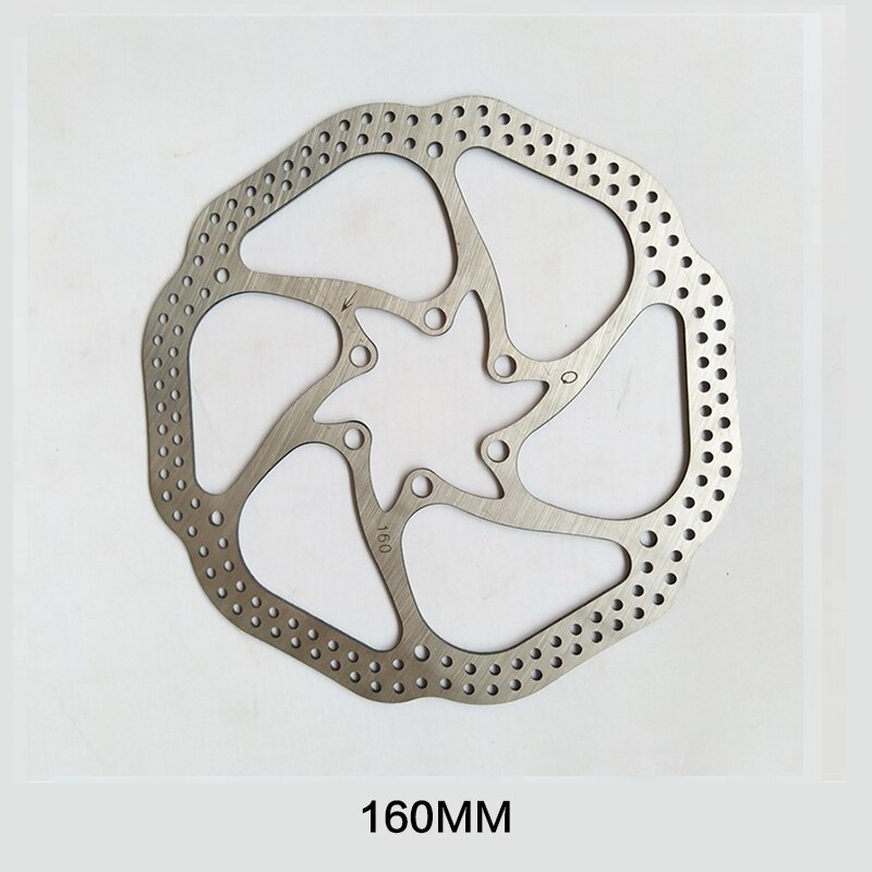 1 stk  g3 mtb cykel skivebremse rotor mountainbike hydrauliske skive bremser 140mm 160mm bremse rotor  hs1 med frie 6- boltskruer: 160mm-5