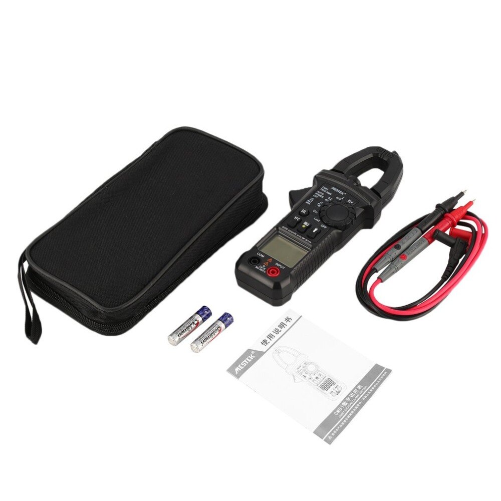 Digital Clamp Multimeter Voltmeter Ammeter AC DC Diode Resistence OHM Volt Tester Test Current True RMS