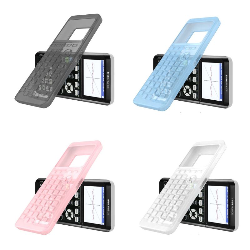 Couvercle de étui de protection en Silicone pour Instruments Texas TI-84 et calculatrice CE