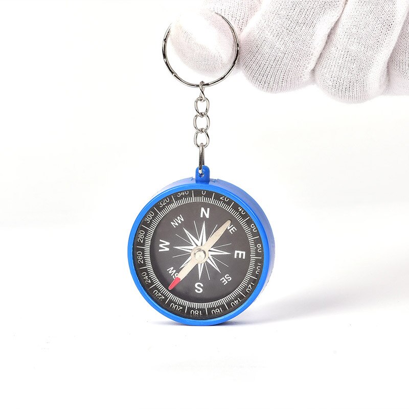 ortable Mini Precise Compass Practical Guider for Camping Hiking Outdoor North Navigation Survival Button Compass Random