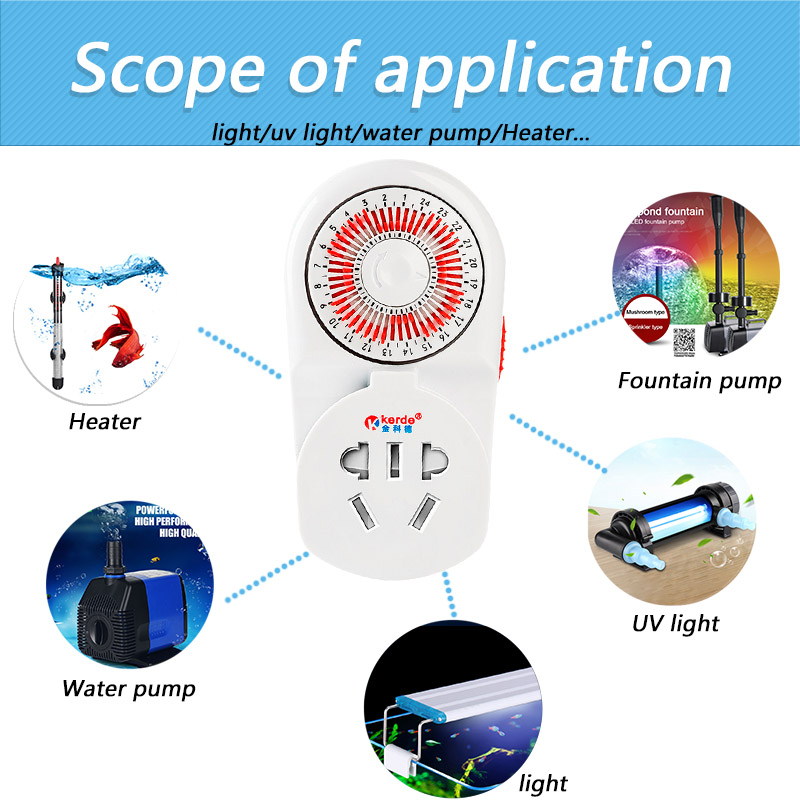 24 hour cycle timer Mechanical timer home intelligent timing socket switch reservation automatic power off