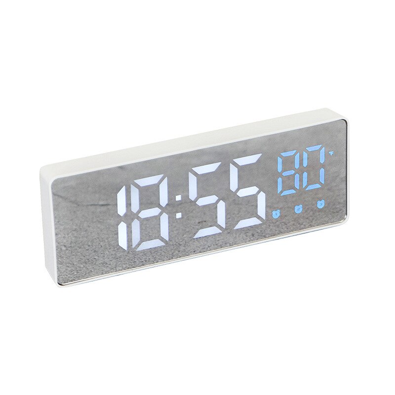 Spiegel akoestische controle sensor wekker huisraad multi display wekker met temperatuurweergave