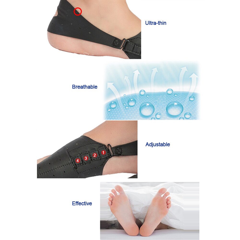 Ultra-thin Big Toe Bunion Corrector Hallux Valgus Straightener Foot Pain Relief Orthotics Foot Care Tool Unisex PU Elastic Fiber