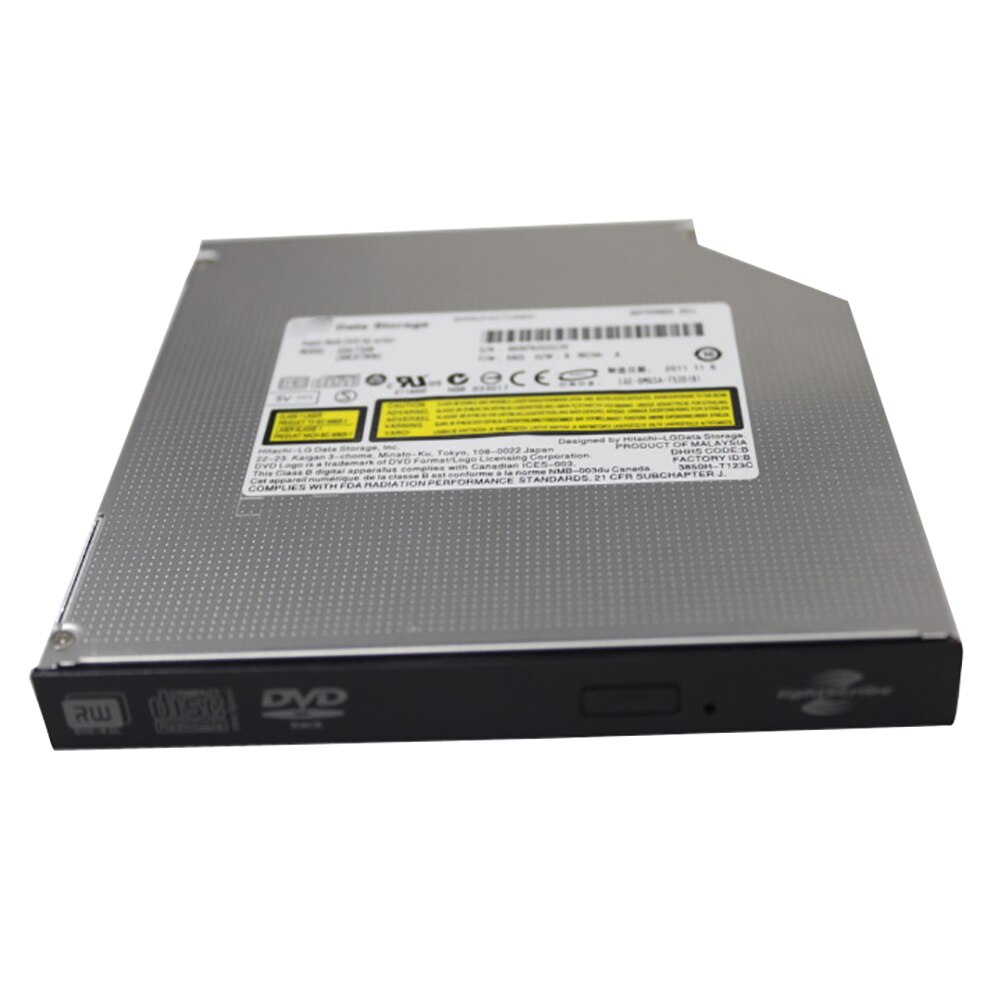 Graveur DVD interne T50N Slim SATA pour ordinateur portable, graveur RW multifonctions à grande vitesse, plateau de chargement, lecteur optique