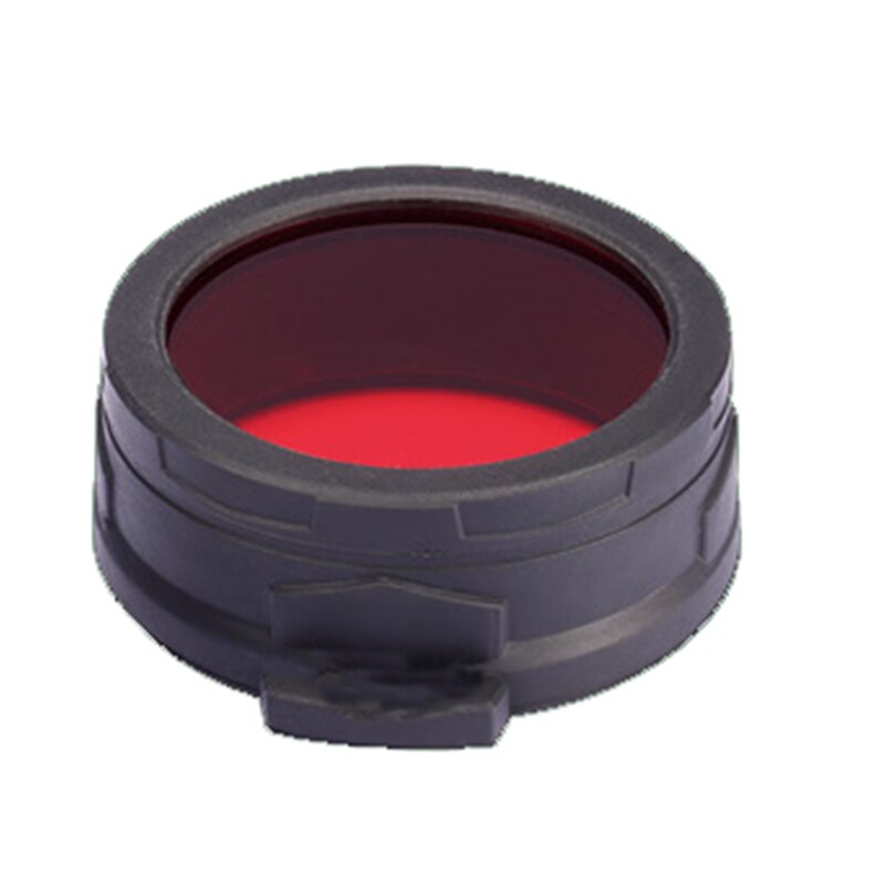Nitecore-filtro para lanterna, 50mm, material multicolorido, ideal para lanternas: NFR50