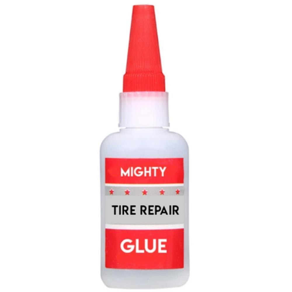 Colle puissante pour réparation de pneus, 30ml, mastic pour crevaison de pneus, Patch de colle pour réparation de vélos, pour métal, plastique, voiture, pneu à souder en bois, Ce Z0O8: Default Title