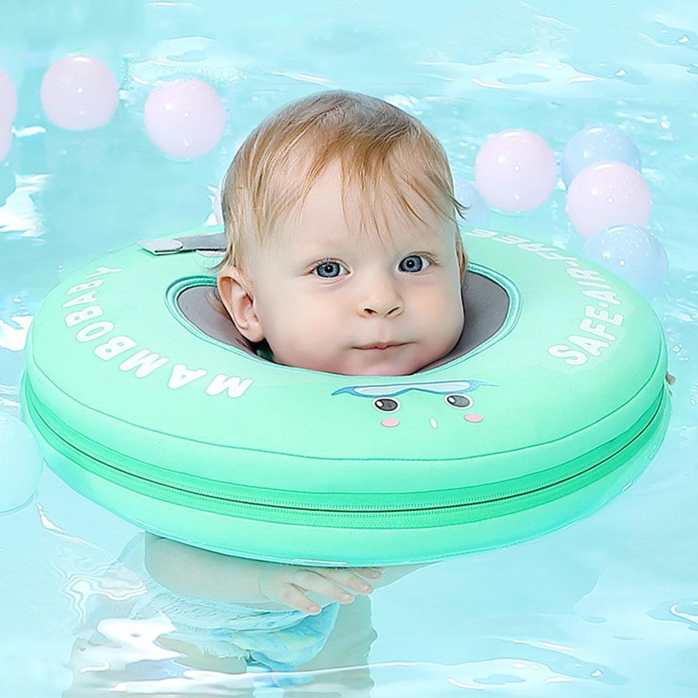 Baby Float Neck Zwemmen Ring Niet-Opblaasbare Zwemmen Ring Kinderen Veiligheid Home Baby Bad Ring Zwembad Accessoires Speelgoed