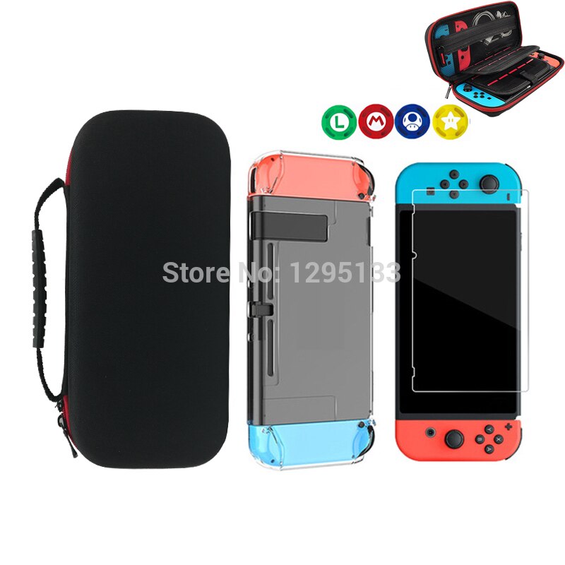 Portable Hard Borsette Della Cassa del Sacchetto per Nintend Interruttore Nintendoswitch Console Durevole Carry Box per NS Nintendo Interruttore Accessori