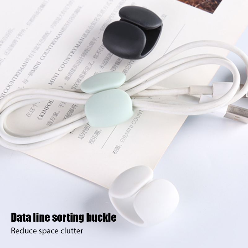 Cable Organizer Data Cable Storage Buckle Protection Rope Card Power Entanglement Headphone Cable collection