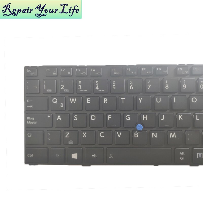 laptop keyboard for Toshiba A50-A W50 W50-A LA Latin backlight black keyboard Pointing replacement glow in the dark