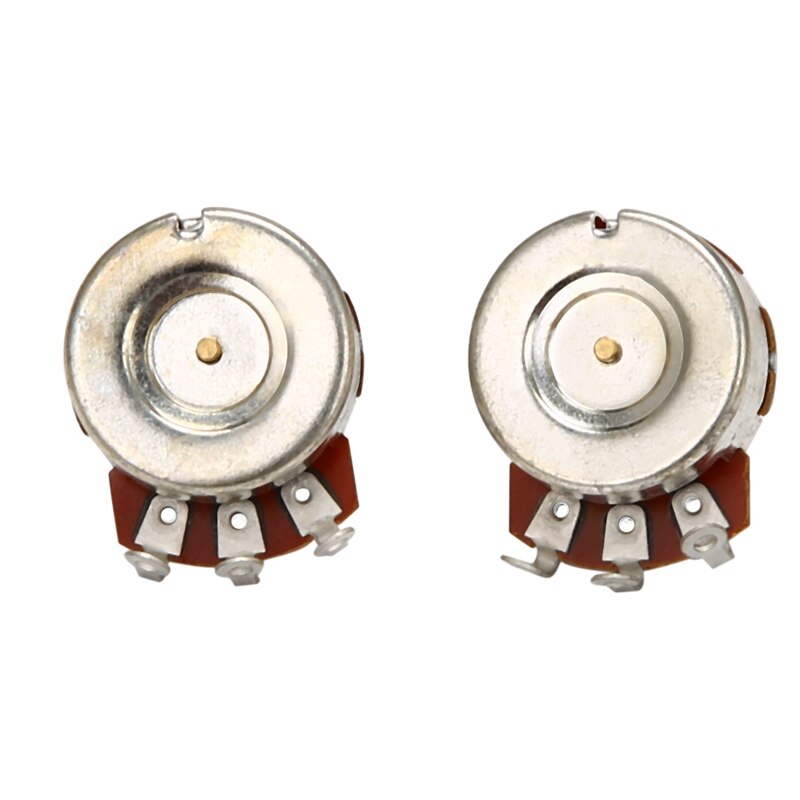 HOMELAND 2Pcs Guitar Pots B250K Big Potentiometer Electric Guitar Bass Volume 15Mm Parts