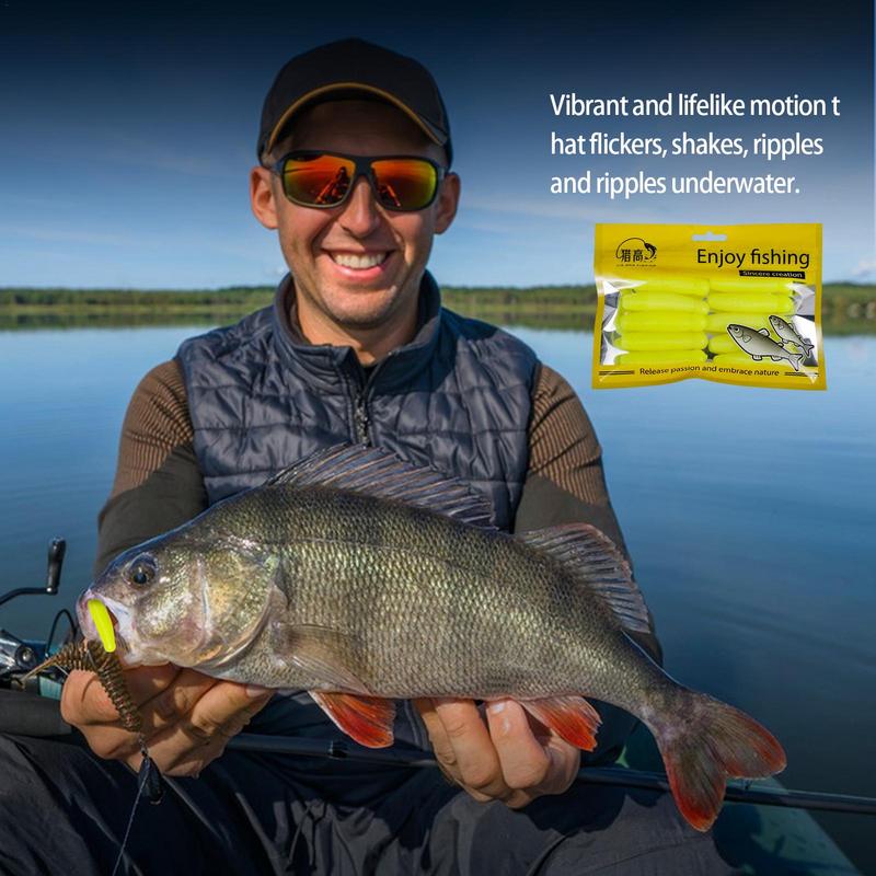 Maden Visaas 10 Stuks Zachte Maden Aas Precieze Zinkende Snelheid Effectief Visaas Voor Bas