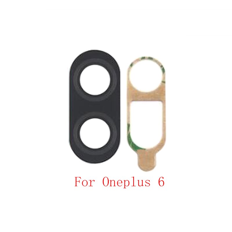 2 stücke Zurück Hinten Kamera Objektiv Glas Für Oneplus 6T 6 5T 5 3T 3 Kamera Glas objektiv Ersatz Reparatur teile