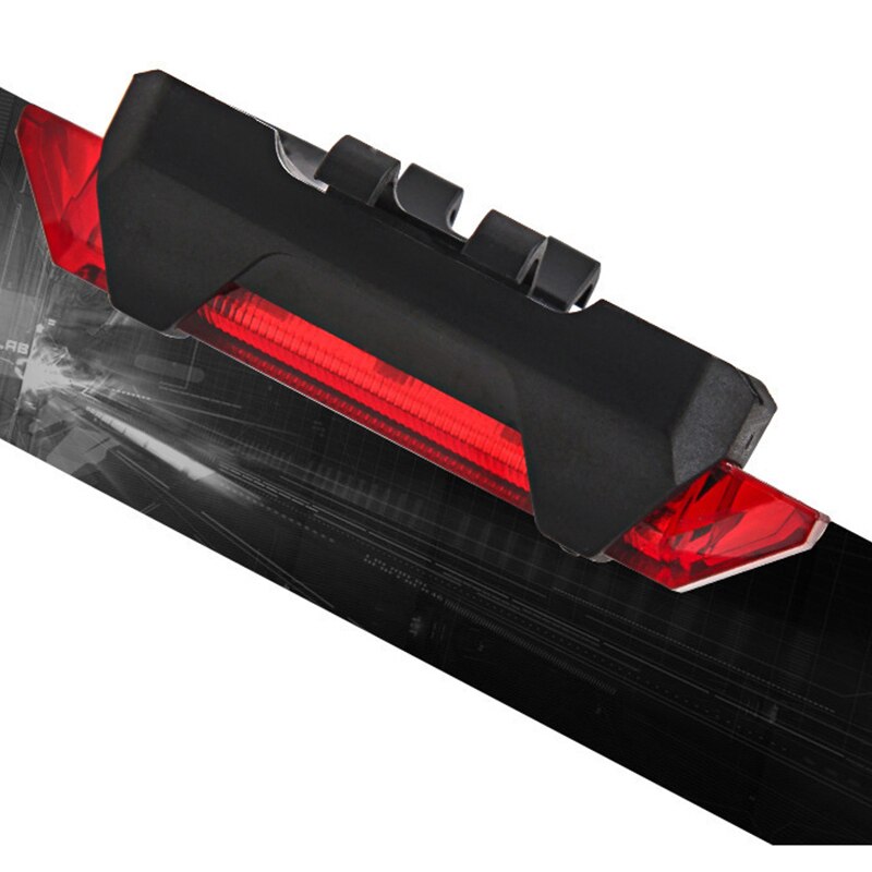 Bici bicicletta Luce Posteriore Fanale Posteriore Ciclismo Luce Della Bicicletta LED USB Ricaricabile Spia di Sicurezza Posteriore Della Luce Della Lampada Impermeabile MTB TXTB1